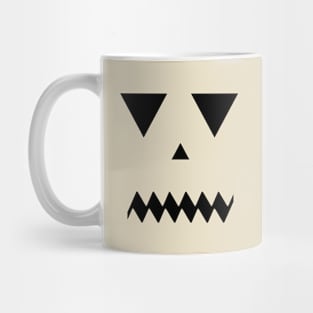 Scary pumpkin face Mug